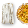 Venta caliente No.1 Chow Mein Factory 8 kg chino hecho a mano ramen instantáneos fideos rápidos cocinero no frito a granel seco shanghai fideos