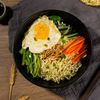 Liji Ramen ramen al por mayor de fideos de huevo de huevo bajo grasa a granel