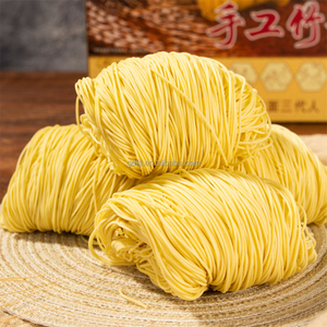 Liji hecho a mano Jook cantar fideos elásticos fideos bajos en grasa china venta caliente huevo seco fideos