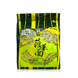 725g Fideos de espinacas secas orientales