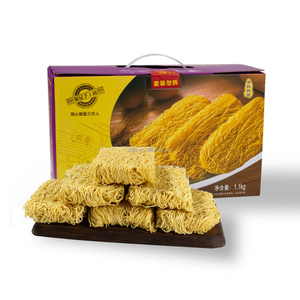 Liji Box Package Noodle Instant Instant Bajo Sodio Instantáneo Fideos Chow Mein Noodle Lowfat