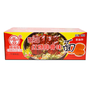 Liji buena calidad fideos nutritivos la mejor venta no frito fideos instantáneos de cerdo estofados de cerdo fideos