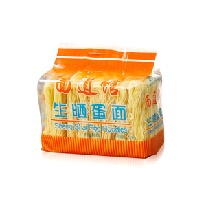 500 g de fideos de huevo delgado de sal