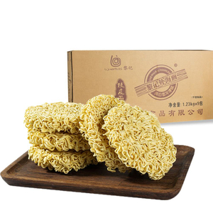 Planta de fabricación de fideos instantáneos Precio al por mayor Wheat Whole Whole Noodles no fritos Textura masticable ramen saludable