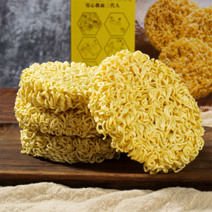 Fideos chinos a granel Liji, ramen seco con alto contenido de fibra, fideos de harina de avena, certificado hala BRC