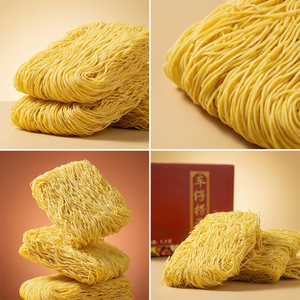 Fideos tradicionales estilo cantonés para fideos instantáneos secos al aire Lo Mein fáciles de cocinar