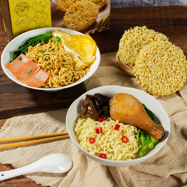 850 g de salud barata fideos de avena masticable salteado