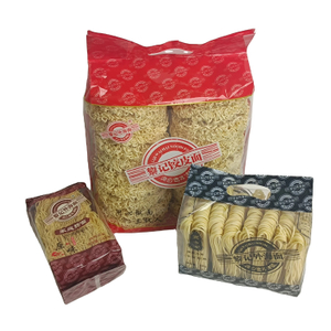 Fábrica de fábrica oem china ramen secado fideos a granel al por mayor 1.23 kg fideos de huevo instantáneos chinos