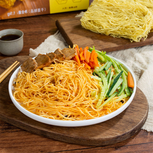 Liji oem odm fideos chinos no fritos vender chinos fideos salteados fritos ramen de alta proteína fideos