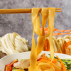 Liji al por mayor de 0.5 kg ramen chino ramen bajo calorías no fritos fideos suaves y masticables