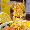 Comida china fácil cocinero fideos de avena instantáneos naturales y saludables no fritos