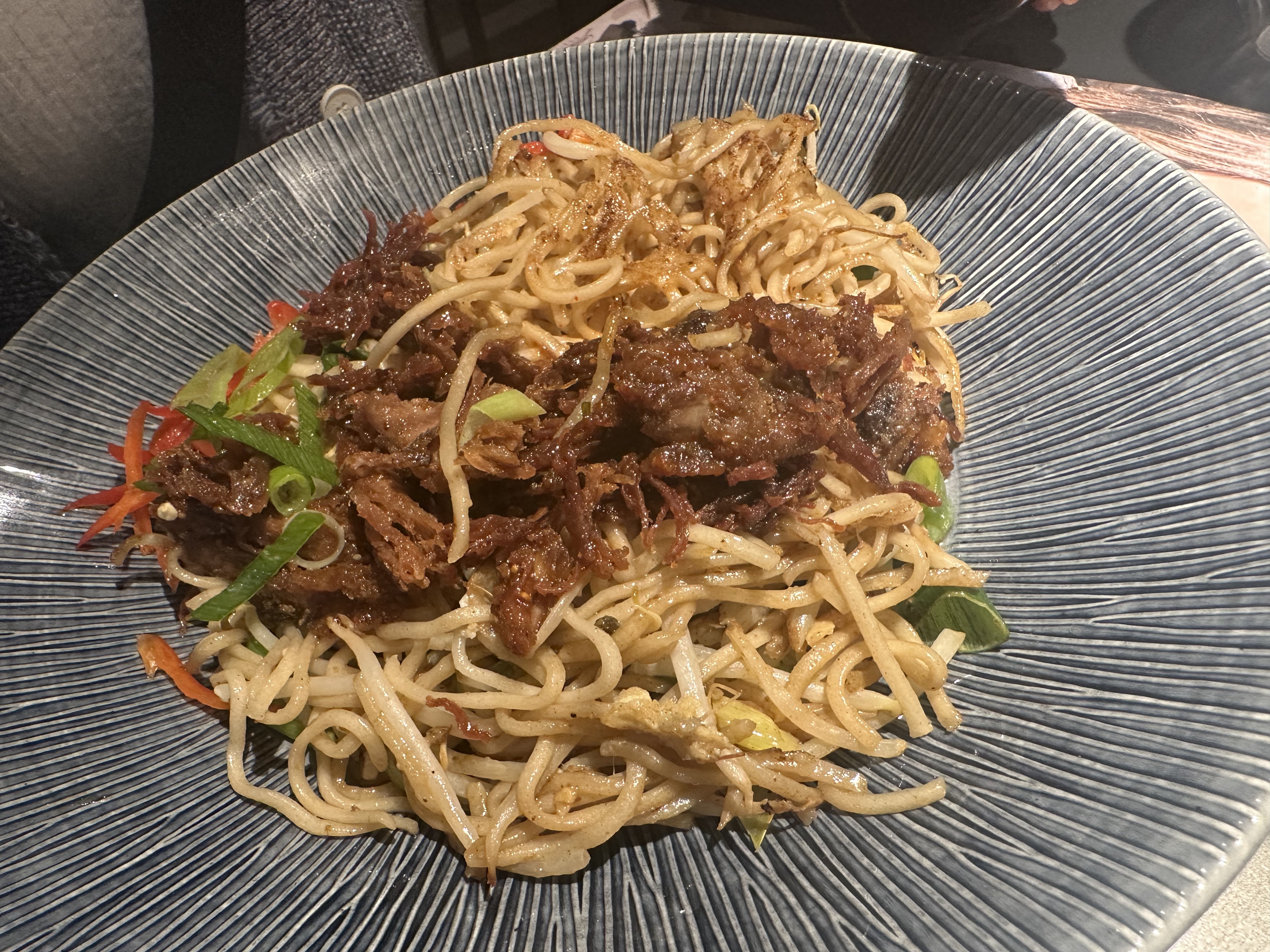 fideos masticables de papa