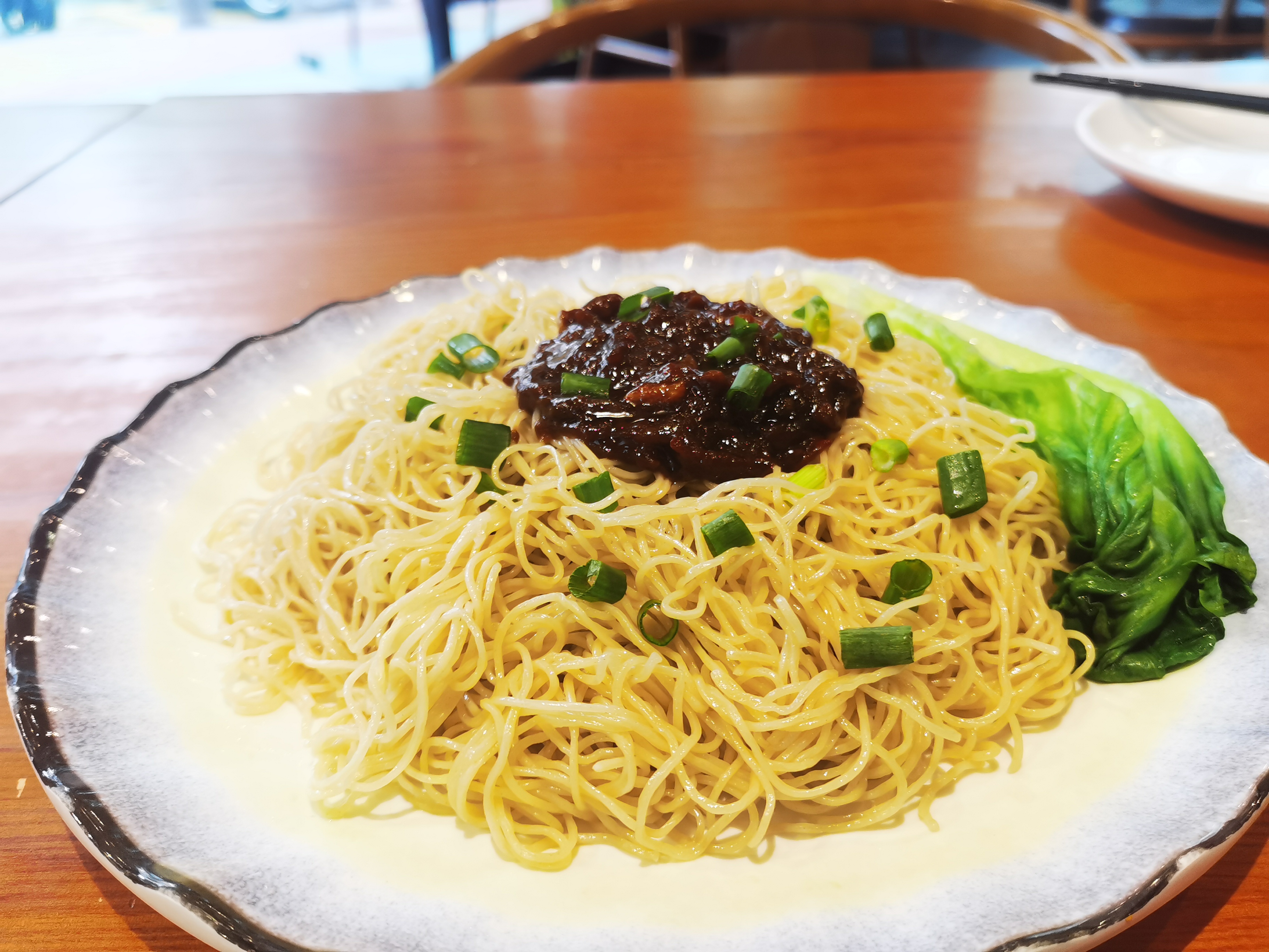 Fideos de huevo secos