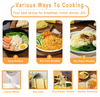 Fabricantes de fideos de huevo de Liji Food Instant Bulk Bylefe Bajo grasa Instantánea Fideos