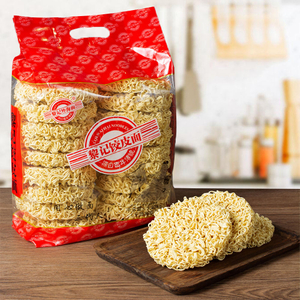 Fabricantes de fideos de huevo de Liji Food Instant Bulk Bylefe Bajo grasa Instantánea Fideos