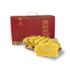 Muestra de comida asiática Canton Wheat chino corrugado lo mein