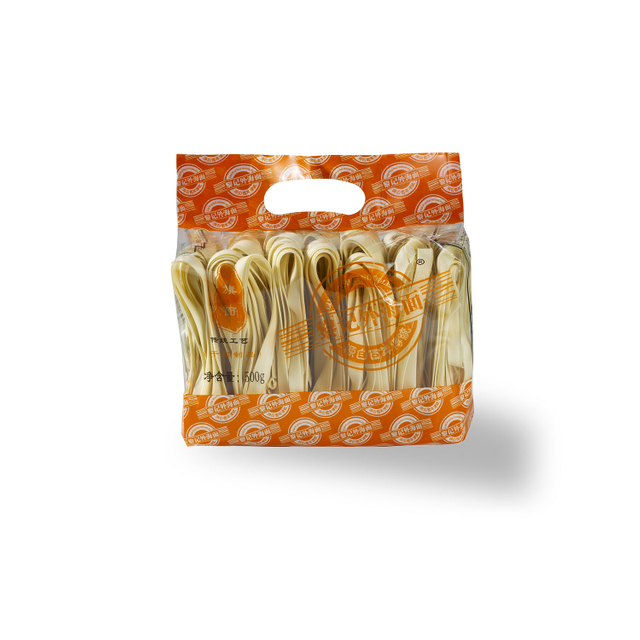 500 g de trigo personalizado de fideos extra anchos 