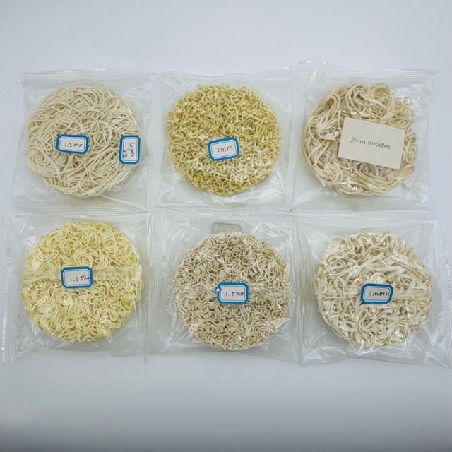 Fideos Liji Servicios personalizados Fideos hechos a mano Fideos rizados y fideos hechos a mano Personalice el ancho y el color