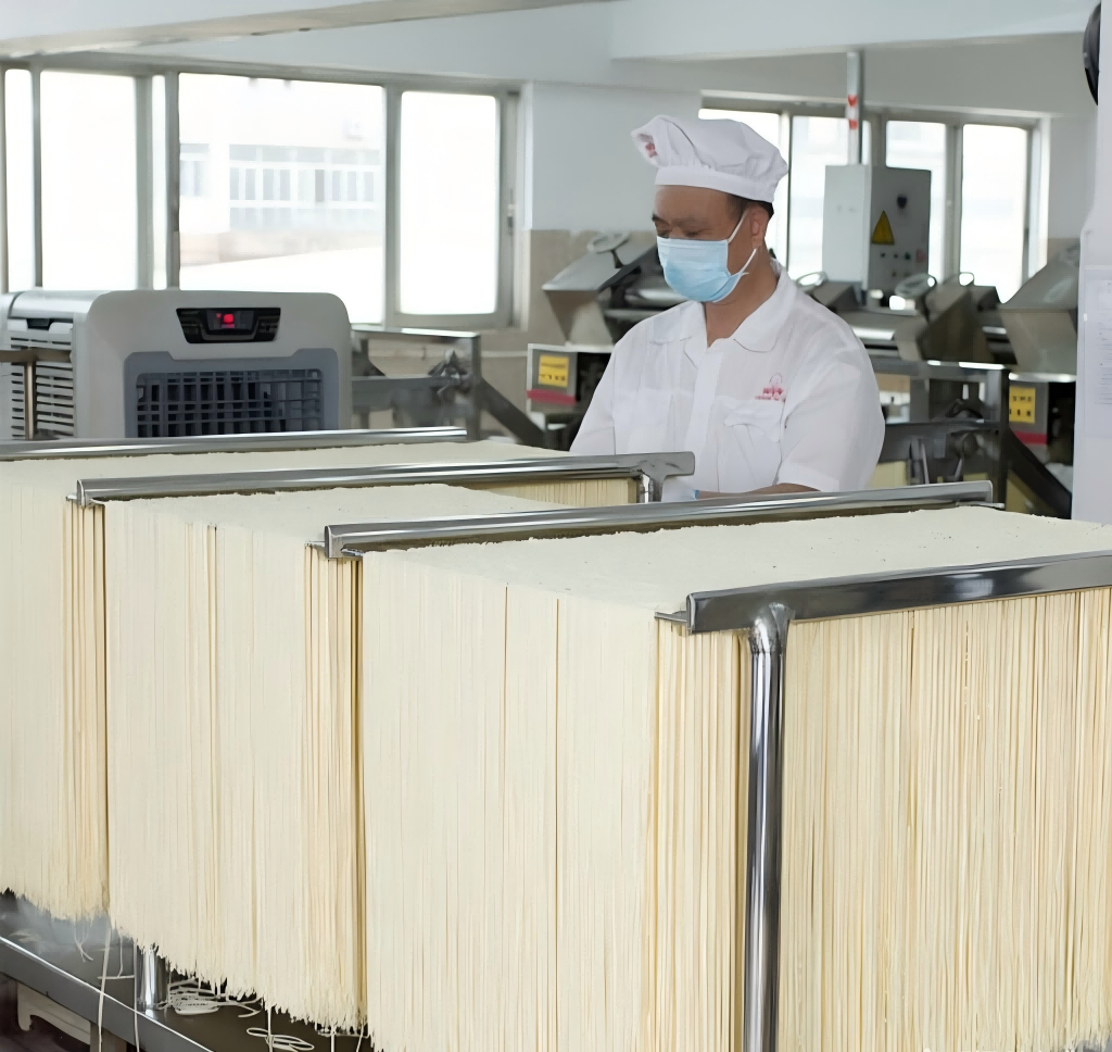 ramen humeante