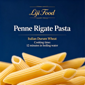 Bolsa/caja a granel con certificación HALA, fideos de trigo duro, pasta Fusilli Penne Rigate de primera calidad