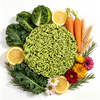 Liji Kale Proveedor de fideos ramen Fideos vegetales para dieta infantil